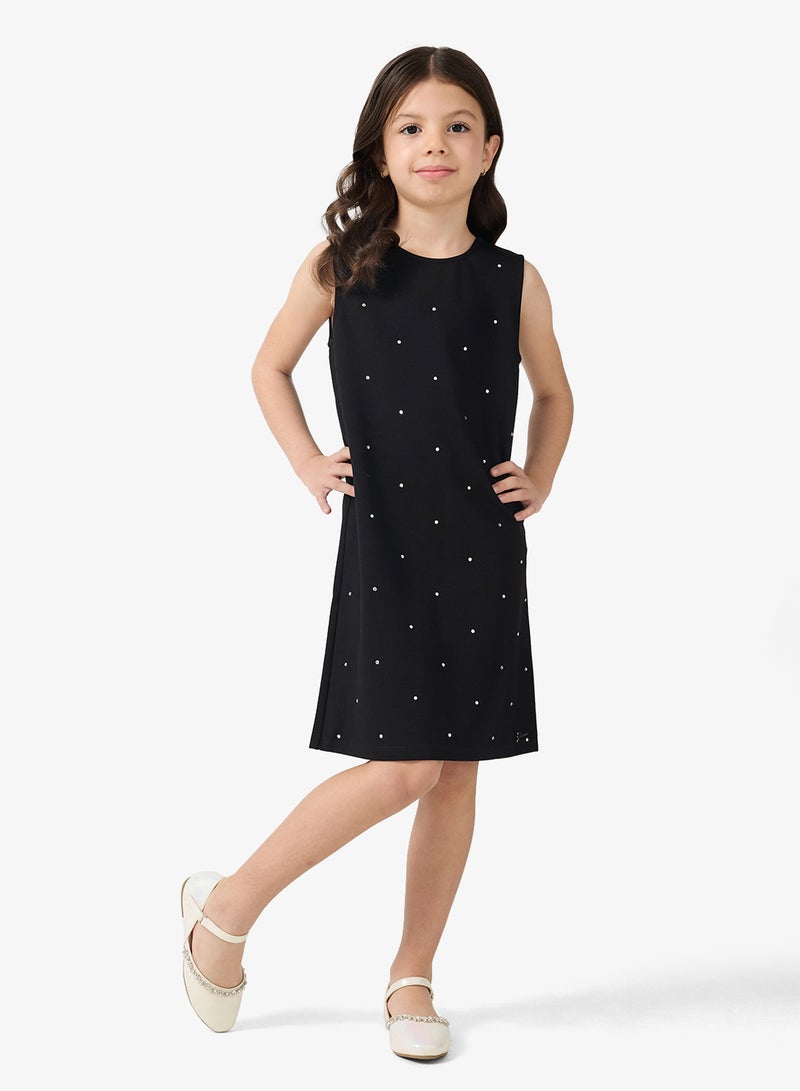 GUESS Kids Punto Milano Rhines Dress - Image 4